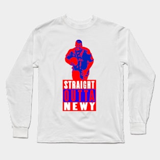 Newcastle Knights - Paul Harragon - STRAIGHT OUTTA NEWY Long Sleeve T-Shirt